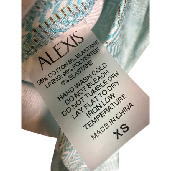 Alexis Valera Puff Sleeve Mini Dress Sz. XS - Picture 7 of 7